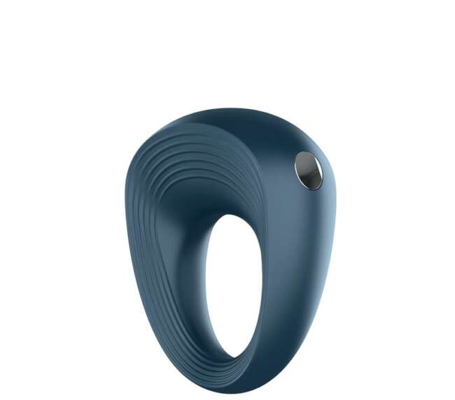 Vibrating Cock Ring Dark Blue