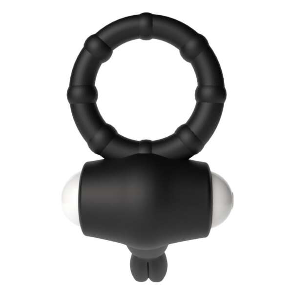 Vibrating Cockring Power Clit Black – Image 5
