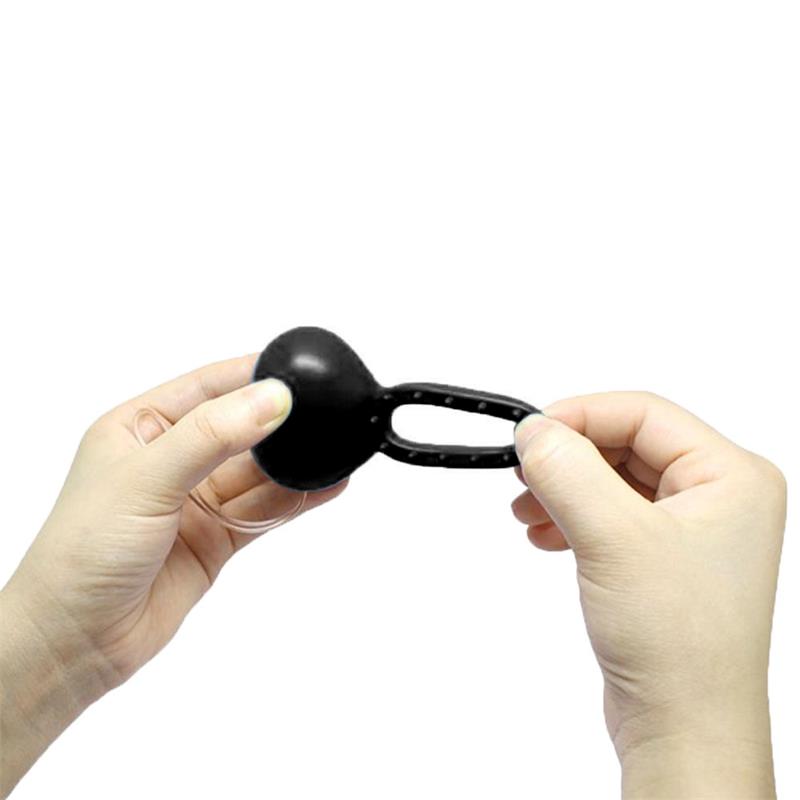 Vibrating Cockring with Remote Control Black – Image 8