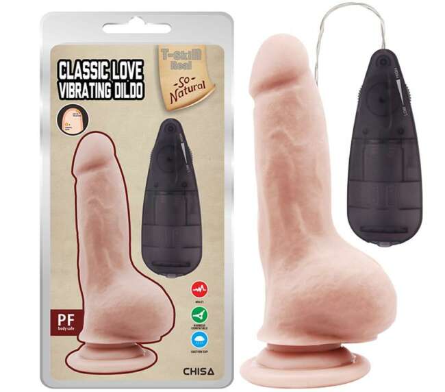 Vibrating Dildo Classic Love 7.8