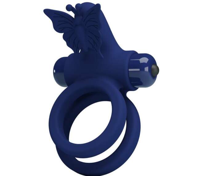 Vibrating Double Penis Ring