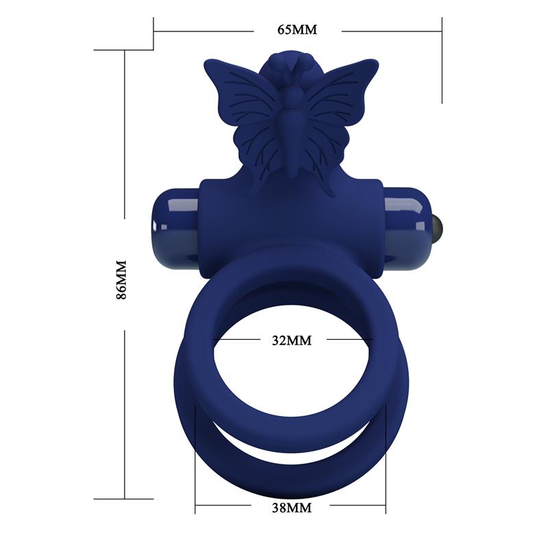 Vibrating Double Penis Ring – Image 8