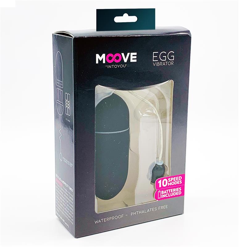 Vibrating Egg 10 Functions Black – Image 4