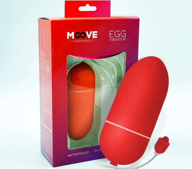 Vibrating Egg 10 Functions Red