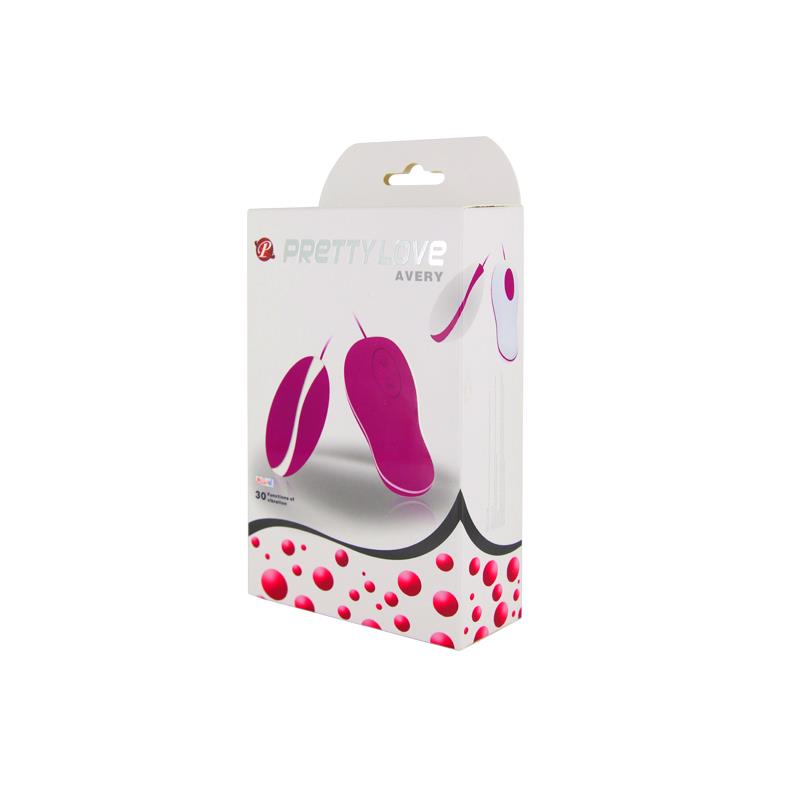 Vibrating Egg Avery Pink and White - Imagen 5