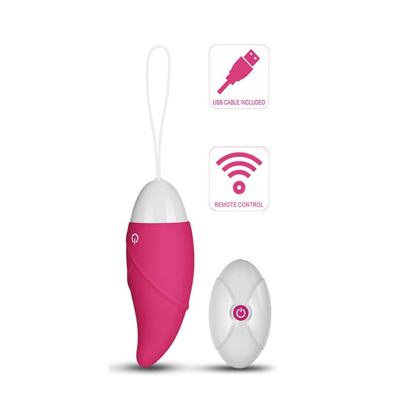 Vibrating Egg iJoy Remote Control USB Pink – Image 6
