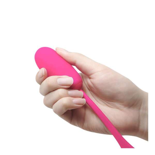 Vibrating Egg Julius USB Silicone Pink – Image 10