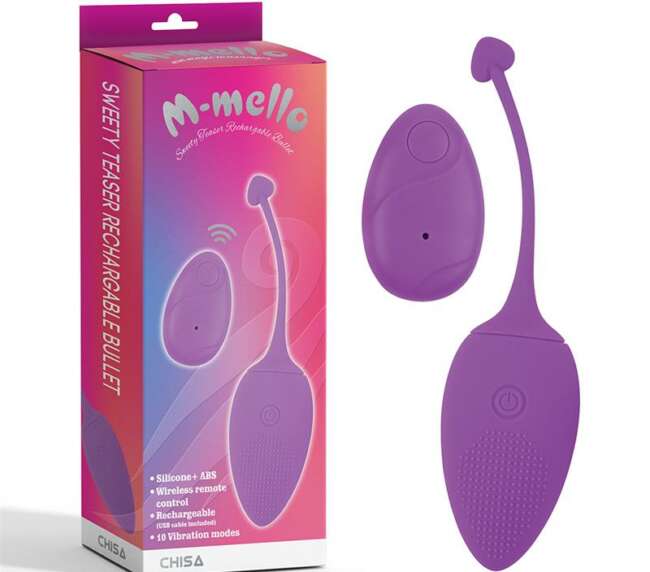 Vibrating Egg Remote Control Sweety Teaser USB 5.7