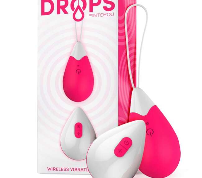 Vibrating Egg Remote Control USB Silicone Pink