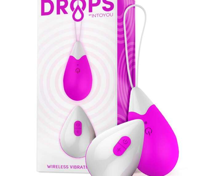 Huevo Vibrador Mando a Distancia USB Silicona Morado