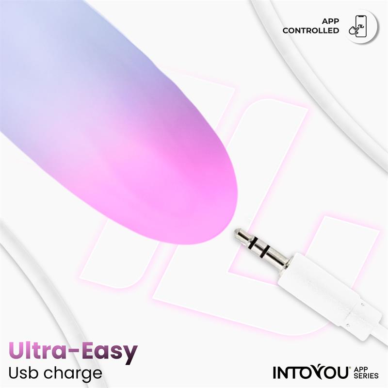 Vibrating Egg with APP Double Layer Silicone Pink/Blue – Image 7