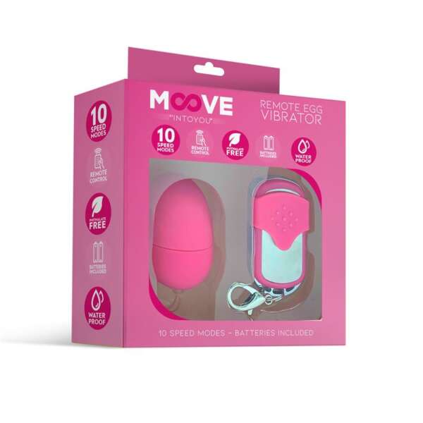 Vibrating Egg with Remote Control Mini Pink – Image 5