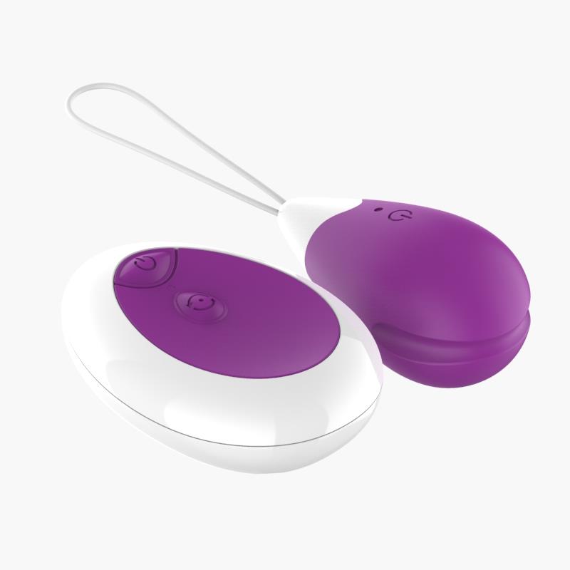 Vibrating Egg with Remote Control USB Purple – Image 3