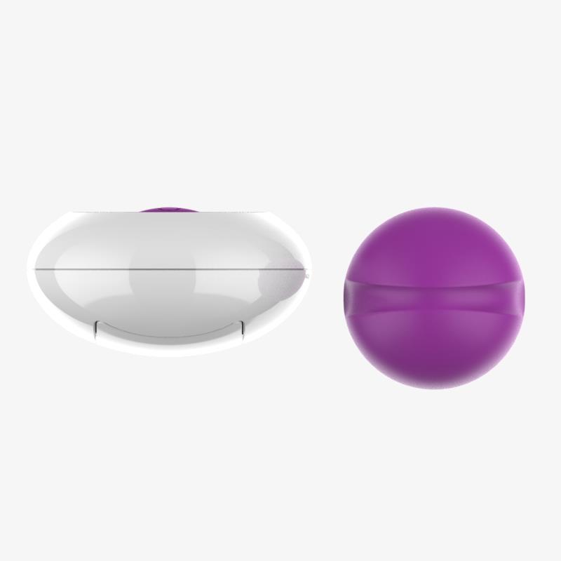 Vibrating Egg with Remote Control USB Purple – Image 7