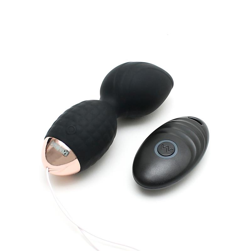 Vibrating Kegel Balls with Remote Control Athens Black - Imagen 3