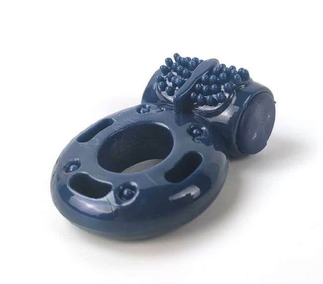 Vibrating Penis Ring Blue