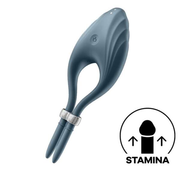 Vibrating Penis Ring Duelist Dark Blue