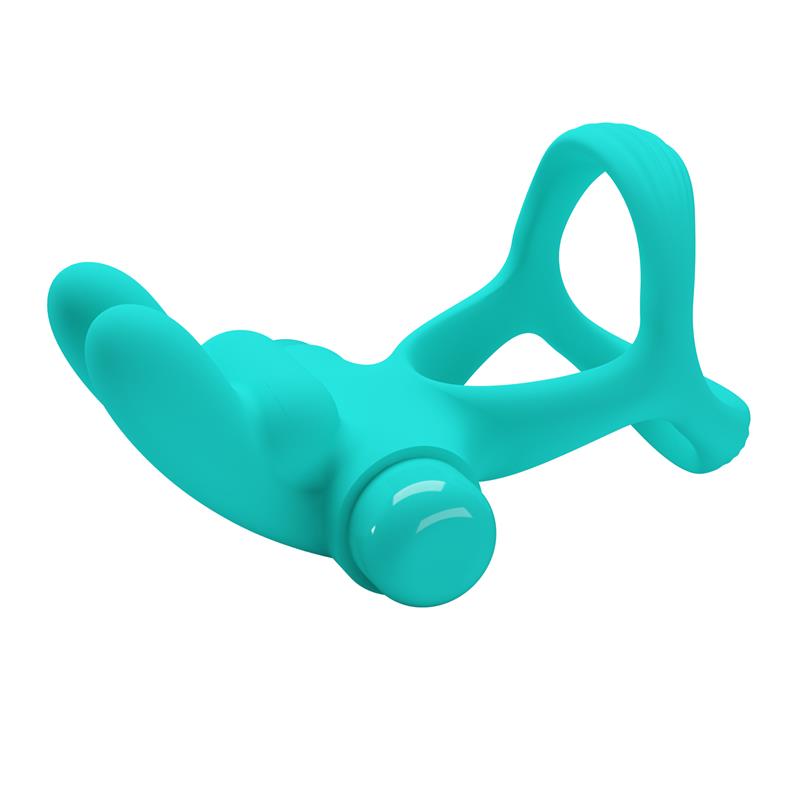 Vibrating Penis Ring Passionate Dante Green - Imagen 10