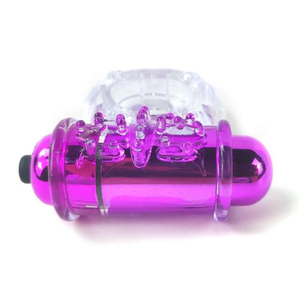Vibrating Penis Ring Pink – Image 5
