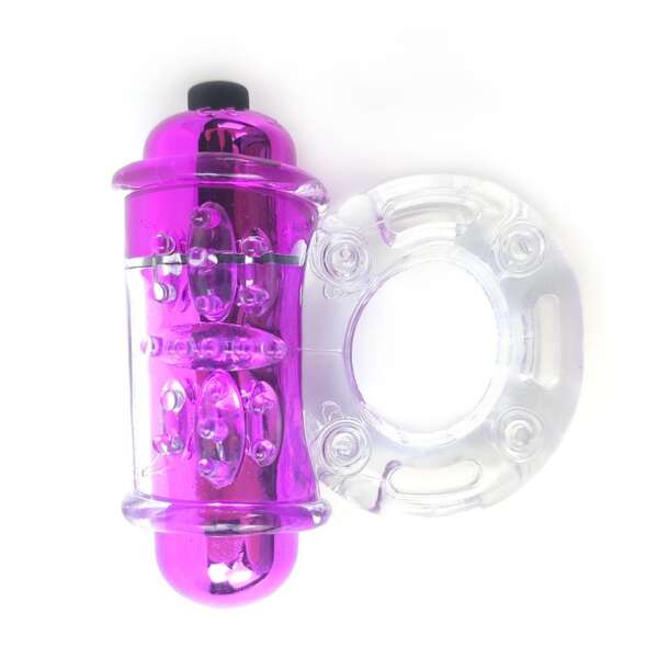 Vibrating Penis Ring Pink – Image 6