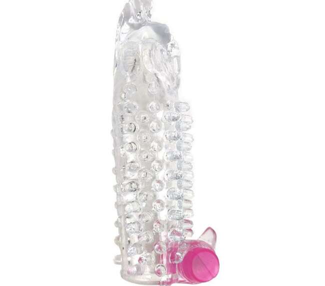 Vibrating Penis Sleeve Clear
