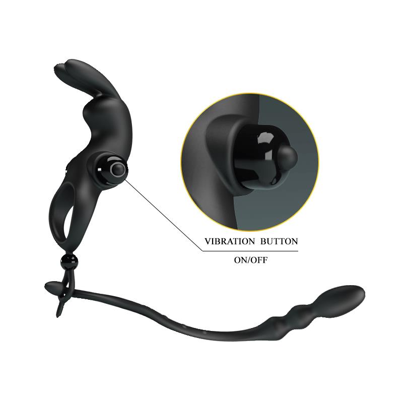 Vibrating Ring with Desmontable Anal Chain – Image 11