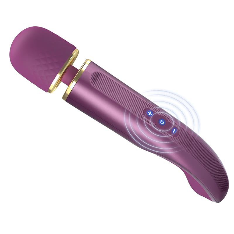 Vibrating Wand Silicona Purple – Image 6