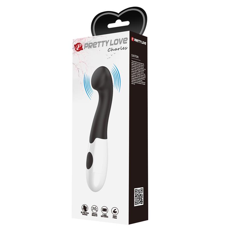 Vibrator Charles 30 functions Black – Image 4