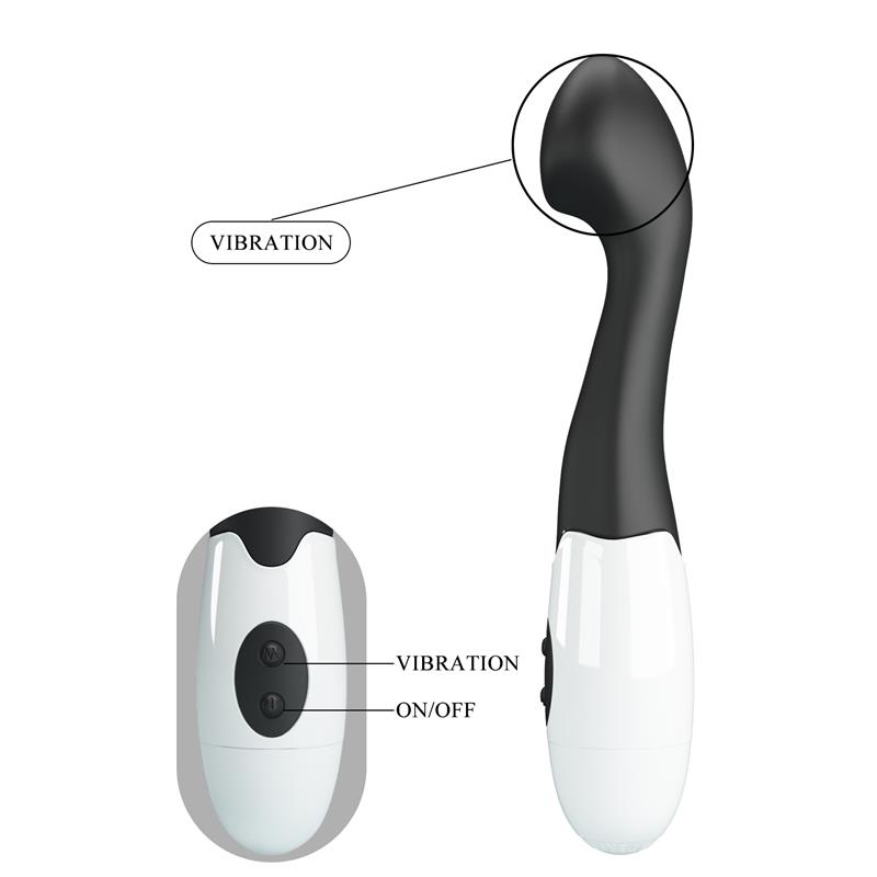 Vibrator Charles 30 functions Black – Image 6