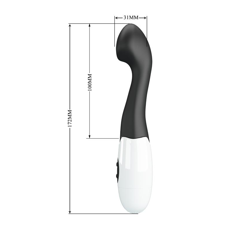 Vibrator Charles 30 functions Black – Image 9