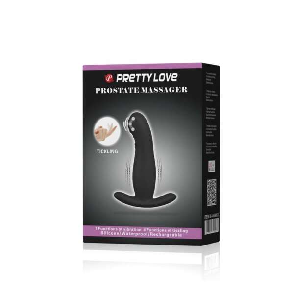 Vibrator Prostate Massager with Tickling Function – Image 3