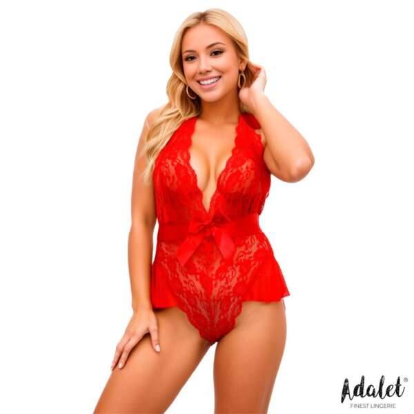 Violet V Neckline Teddy