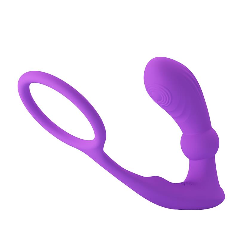 Warren Remote-Controlled Vibrating and Pulsating Anal Plug and Penis Ring – Image 7