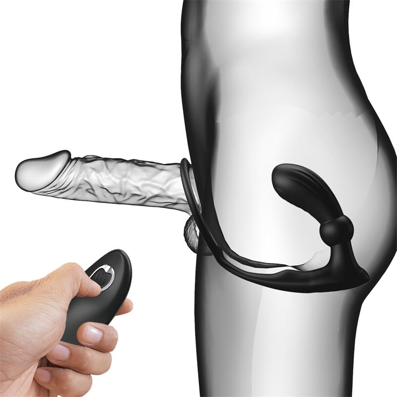 Warren Remote-Controlled Vibrating and Pulsating Anal Plug and Penis Ring – Image 10