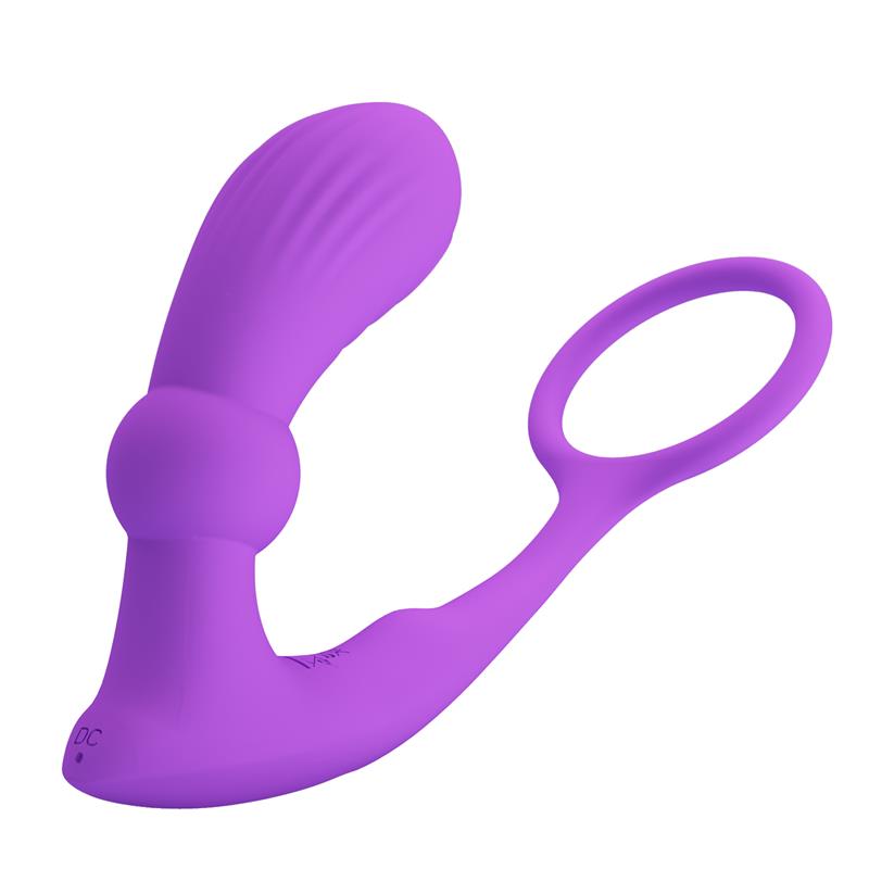 Warren Remote-Controlled Vibrating and Pulsating Anal Plug and Penis Ring – Image 4
