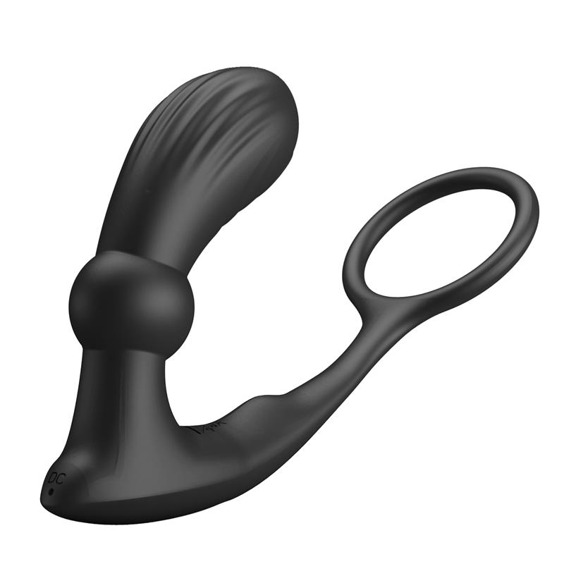Warren Remote-Controlled Vibrating and Pulsating Anal Plug and Penis Ring – Image 6