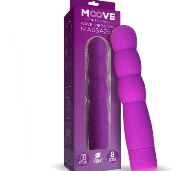 Wave Vibrating Massager Purple