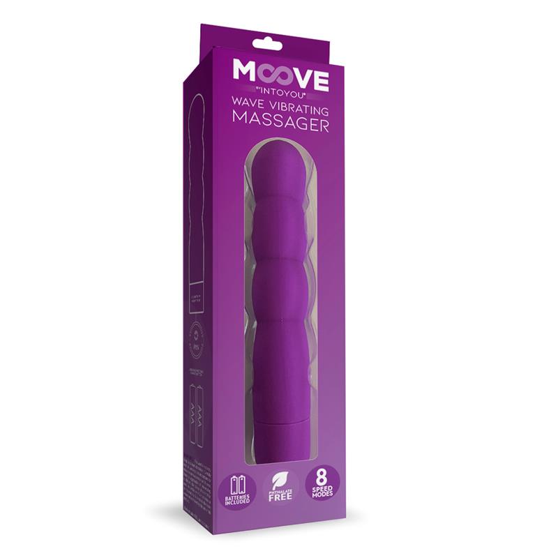 Wave Vibrating Massager Purple – Image 3
