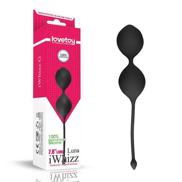 Weighted Kegel Balls iWhizz Luna Black – Image 7
