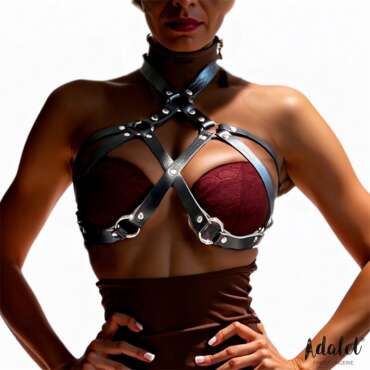 Wendy Vegan Leather Chest Harness One size