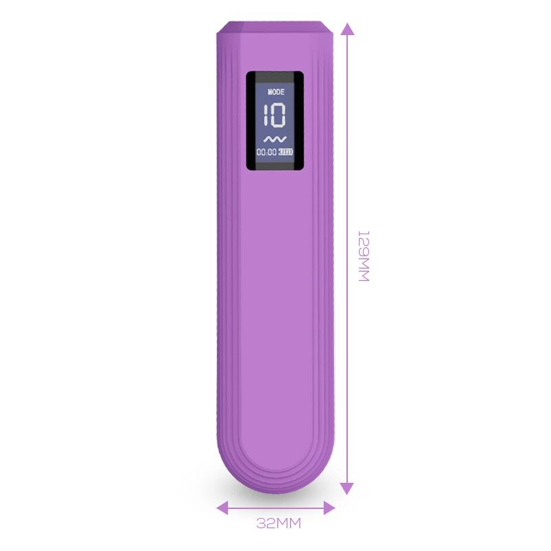 Whim Digital Display Vibrator Bullet 12.9 cm - Imagen 6