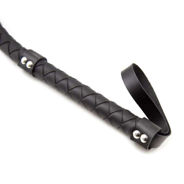 Whip Long 85 cm Black – Image 3