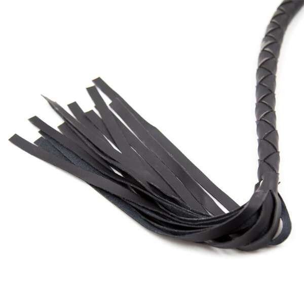 Whip Long 85 cm Black – Image 4
