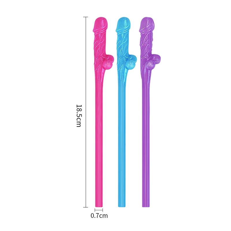 Willy Straws Various Colors Pack of 9 – Image 3