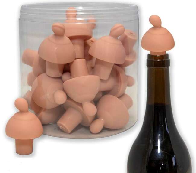 Wine Breast-Shaped Bottle Stopper