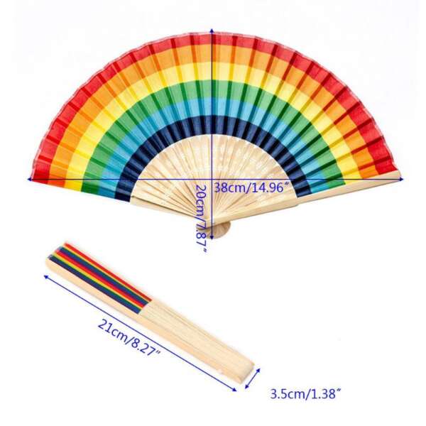 Wooden Fan LGBT – Image 4