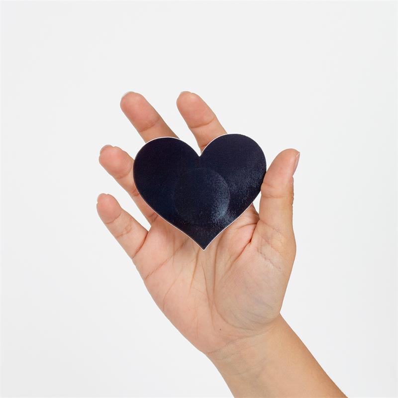 Wow Boobs! Nipple Covers Heart Shapped Holographic – Image 4