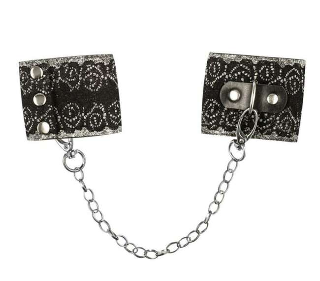 Wrist Cuffs with Lace One Size