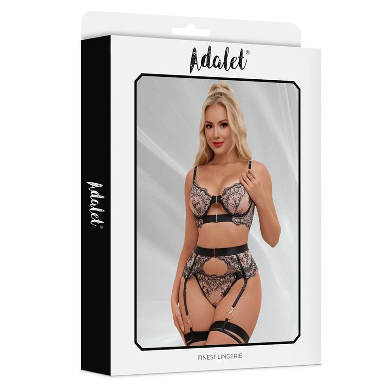 Ximena 4 Pcs Set with Garter Belt – Image 4