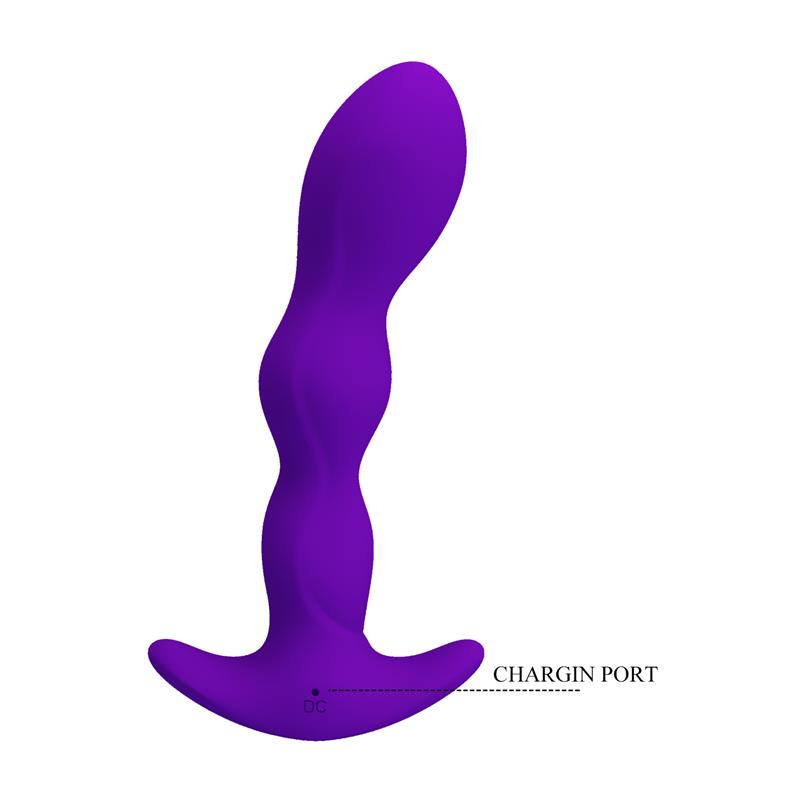 Yale Butt Plug with Vibration Purple – Image 5
